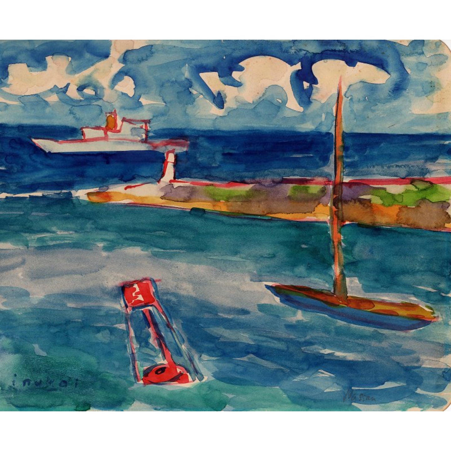 6181 - 9.5" x 7.75" SOLD